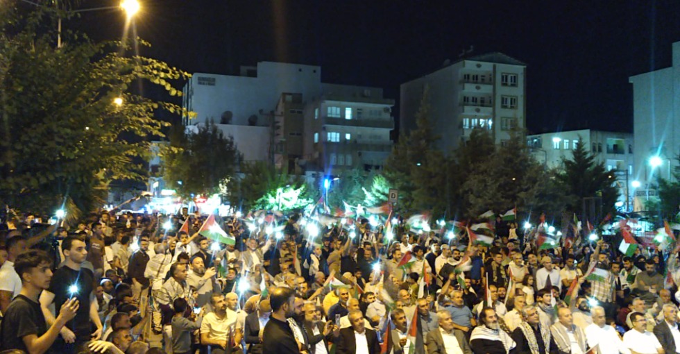 KAHTA'DA 7 EKİM AKSA TUFANI ETKİNLİĞİ DÜZENLENDİ 